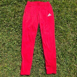 Adidas Sweatpants Joggers Jogging Pants Youth Unisex Small Red